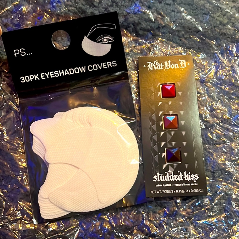 Kat Von D Crème Lipstick & Eyeshadow Covers!